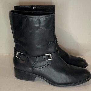 Lauren Ralph Lauren Black Ankle leather Boots Sz 10